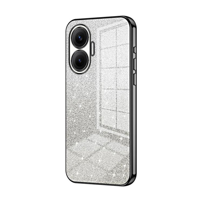 Estuche para teléfono con baño de oro y purpurina en polvo degradado, For Redmi Turbo 5 Max / Poco X8 Pro Max, For Redmi Turbo 5 / Poco X8 Pro 5G, For Redmi K90 Pro Max / Poco F8 Ultra, For Redmi Note 15 Pro 4G Global 163.2mm, For Redmi K90 / Poco F8 P...