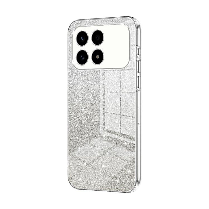 Estuche para teléfono con baño de oro y purpurina en polvo degradado, For Redmi Turbo 5 Max / Poco X8 Pro Max, For Redmi Turbo 5 / Poco X8 Pro 5G, For Redmi K90 Pro Max / Poco F8 Ultra, For Redmi Note 15 Pro 4G Global 163.2mm, For Redmi K90 / Poco F8 P...