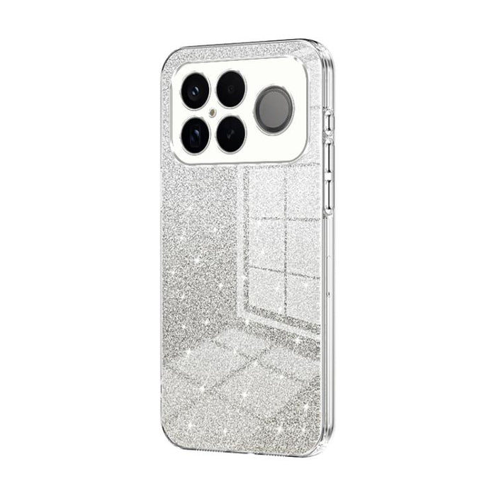 Estuche para teléfono con baño de oro y purpurina en polvo degradado, For Redmi Turbo 5 Max / Poco X8 Pro Max, For Redmi Turbo 5 / Poco X8 Pro 5G, For Redmi K90 Pro Max / Poco F8 Ultra, For Redmi Note 15 Pro 4G Global 163.2mm, For Redmi K90 / Poco F8 P...