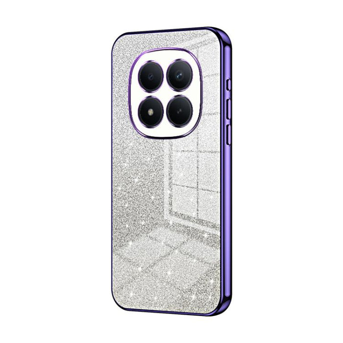 Estuche para teléfono con baño de oro y purpurina en polvo degradado, For Redmi Turbo 5 Max / Poco X8 Pro Max, For Redmi Turbo 5 / Poco X8 Pro 5G, For Redmi K90 Pro Max / Poco F8 Ultra, For Redmi Note 15 Pro 4G Global 163.2mm, For Redmi K90 / Poco F8 P...
