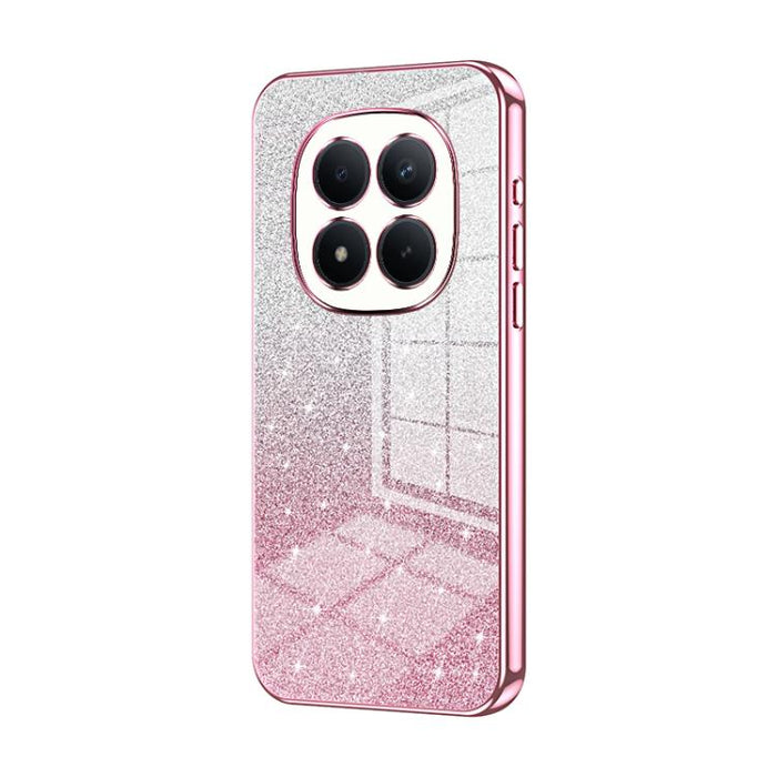 Estuche para teléfono con baño de oro y purpurina en polvo degradado, For Redmi Turbo 5 Max / Poco X8 Pro Max, For Redmi Turbo 5 / Poco X8 Pro 5G, For Redmi K90 Pro Max / Poco F8 Ultra, For Redmi Note 15 Pro 4G Global 163.2mm, For Redmi K90 / Poco F8 P...