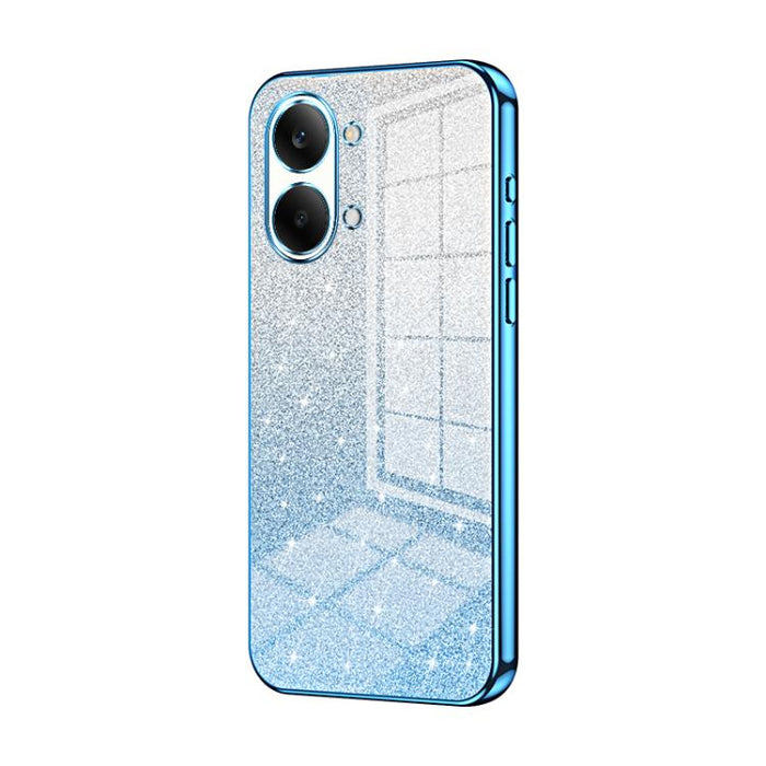 Estuche para teléfono con baño de oro y purpurina en polvo degradado, For Redmi Turbo 5 Max / Poco X8 Pro Max, For Redmi Turbo 5 / Poco X8 Pro 5G, For Redmi K90 Pro Max / Poco F8 Ultra, For Redmi Note 15 Pro 4G Global 163.2mm, For Redmi K90 / Poco F8 P...