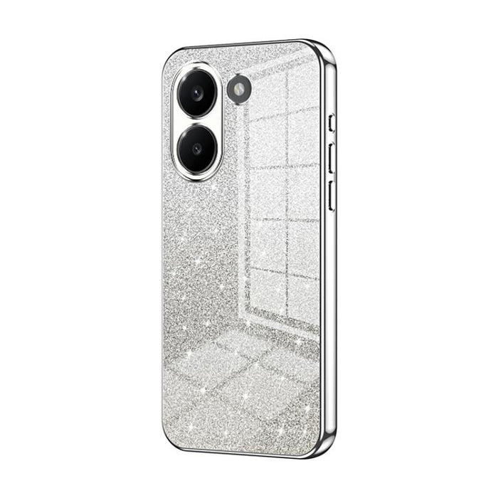 Estuche para teléfono con baño de oro y purpurina en polvo degradado, For Redmi Turbo 5 Max / Poco X8 Pro Max, For Redmi Turbo 5 / Poco X8 Pro 5G, For Redmi K90 Pro Max / Poco F8 Ultra, For Redmi Note 15 Pro 4G Global 163.2mm, For Redmi K90 / Poco F8 P...