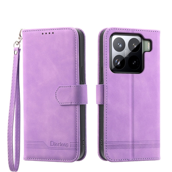 Funda para teléfono híbrida de piel sintética y TPU Dream Line de Dierfeng, For Xiaomi 17 Max 5G, For Xiaomi 17T Pro 5G, For Xiaomi 17T 5G, For Xiaomi 17 Pro Max, For Xiaomi 17 Pro, For Xiaomi 17, For Xiaomi Poco M7 4G 169mm, For Xiaomi Poco M7 4G 171m...