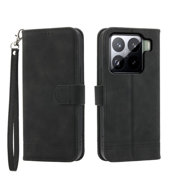 Funda para teléfono híbrida de piel sintética y TPU Dream Line de Dierfeng, For Xiaomi 17 Max 5G, For Xiaomi 17T Pro 5G, For Xiaomi 17T 5G, For Xiaomi 17 Pro Max, For Xiaomi 17 Pro, For Xiaomi 17, For Xiaomi Poco M7 4G 169mm, For Xiaomi Poco M7 4G 171m...