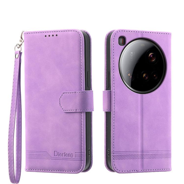 Funda para teléfono híbrida de piel sintética y TPU Dream Line de Dierfeng, For Xiaomi 17 Max 5G, For Xiaomi 17T Pro 5G, For Xiaomi 17T 5G, For Xiaomi 17 Pro Max, For Xiaomi 17 Pro, For Xiaomi 17, For Xiaomi Poco M7 4G 169mm, For Xiaomi Poco M7 4G 171m...