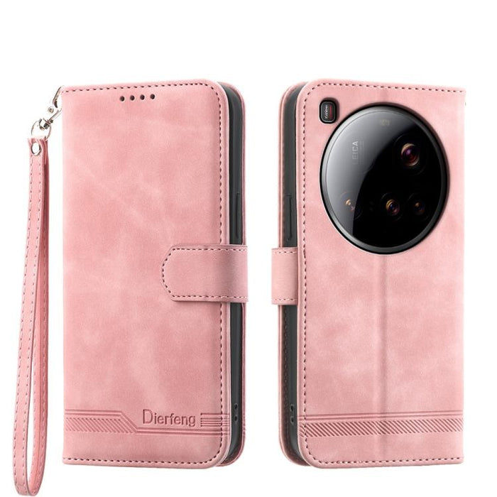 Funda para teléfono híbrida de piel sintética y TPU Dream Line de Dierfeng, For Xiaomi 17 Max 5G, For Xiaomi 17T Pro 5G, For Xiaomi 17T 5G, For Xiaomi 17 Pro Max, For Xiaomi 17 Pro, For Xiaomi 17, For Xiaomi Poco M7 4G 169mm, For Xiaomi Poco M7 4G 171m...