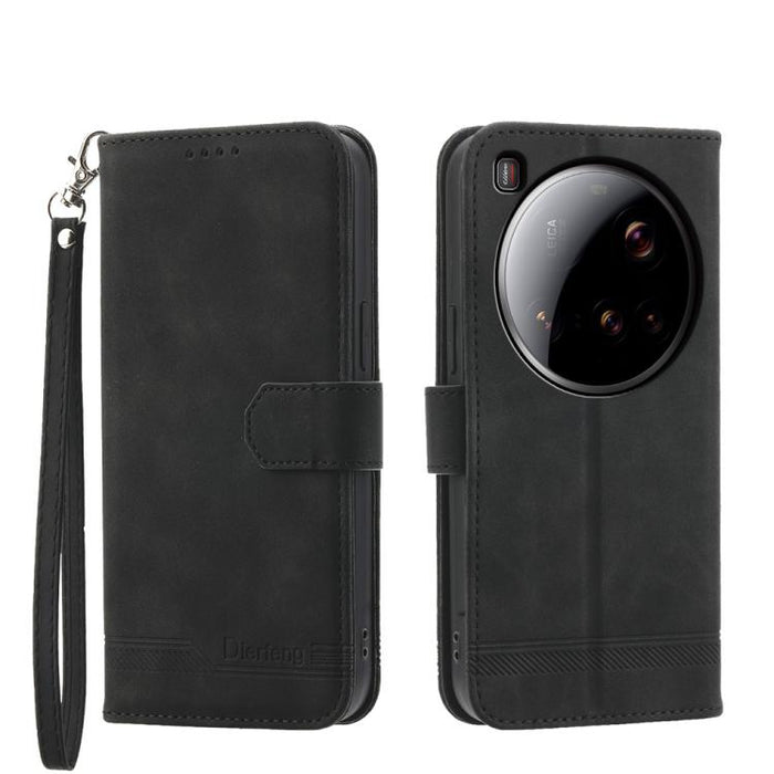 Funda para teléfono híbrida de piel sintética y TPU Dream Line de Dierfeng, For Xiaomi 17 Max 5G, For Xiaomi 17T Pro 5G, For Xiaomi 17T 5G, For Xiaomi 17 Pro Max, For Xiaomi 17 Pro, For Xiaomi 17, For Xiaomi Poco M7 4G 169mm, For Xiaomi Poco M7 4G 171m...