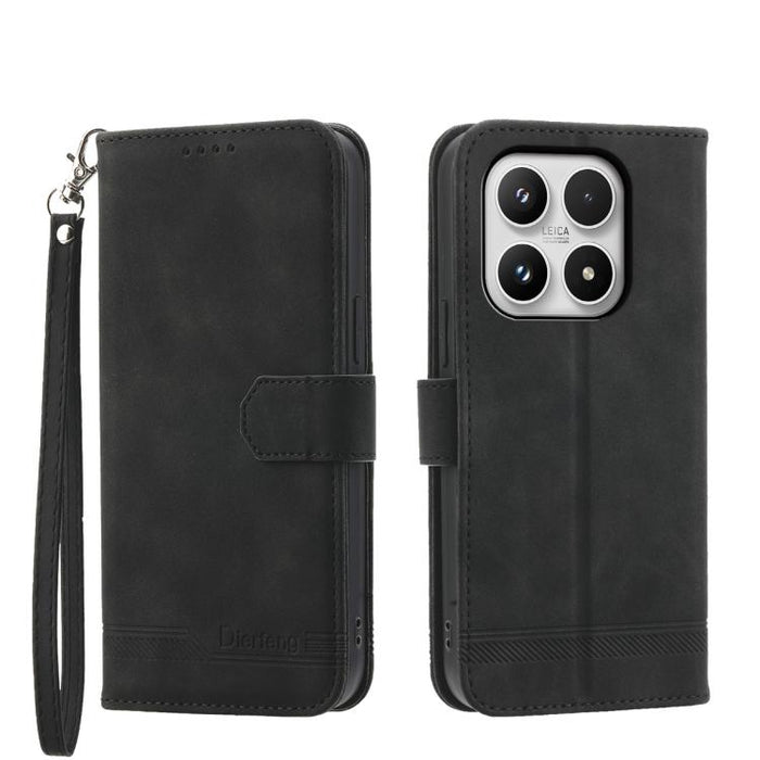 Funda para teléfono híbrida de piel sintética y TPU Dream Line de Dierfeng, For Xiaomi 17 Max 5G, For Xiaomi 17T Pro 5G, For Xiaomi 17T 5G, For Xiaomi 17 Pro Max, For Xiaomi 17 Pro, For Xiaomi 17, For Xiaomi Poco M7 4G 169mm, For Xiaomi Poco M7 4G 171m...