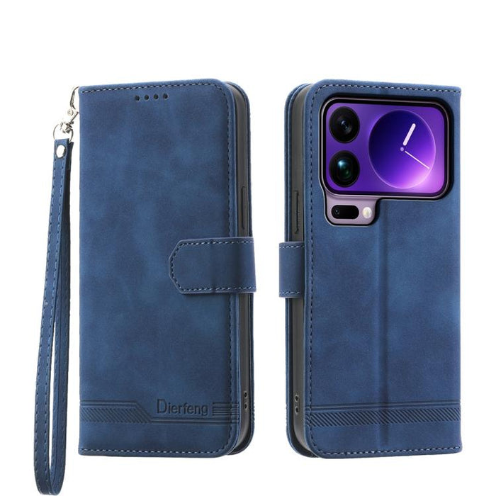 Funda para teléfono híbrida de piel sintética y TPU Dream Line de Dierfeng, For Xiaomi 17 Max 5G, For Xiaomi 17T Pro 5G, For Xiaomi 17T 5G, For Xiaomi 17 Pro Max, For Xiaomi 17 Pro, For Xiaomi 17, For Xiaomi Poco M7 4G 169mm, For Xiaomi Poco M7 4G 171m...