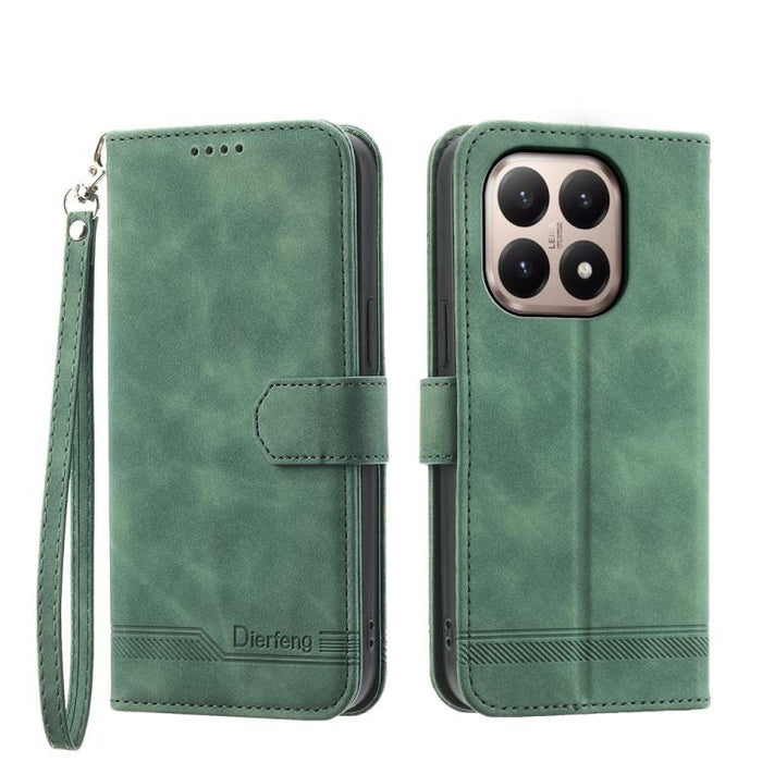 Funda para teléfono híbrida de piel sintética y TPU Dream Line de Dierfeng, For Xiaomi 17 Max 5G, For Xiaomi 17T Pro 5G, For Xiaomi 17T 5G, For Xiaomi 17 Pro Max, For Xiaomi 17 Pro, For Xiaomi 17, For Xiaomi Poco M7 4G 169mm, For Xiaomi Poco M7 4G 171m...