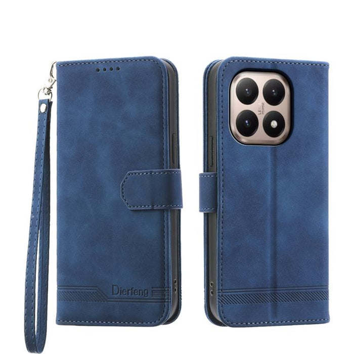 Funda para teléfono híbrida de piel sintética y TPU Dream Line de Dierfeng, For Xiaomi 17 Max 5G, For Xiaomi 17T Pro 5G, For Xiaomi 17T 5G, For Xiaomi 17 Pro Max, For Xiaomi 17 Pro, For Xiaomi 17, For Xiaomi Poco M7 4G 169mm, For Xiaomi Poco M7 4G 171m...