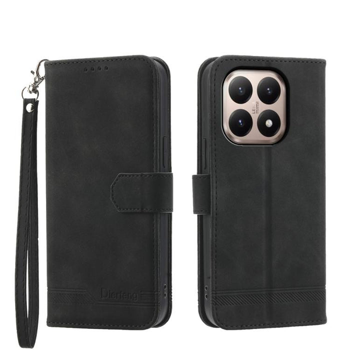 Funda para teléfono híbrida de piel sintética y TPU Dream Line de Dierfeng, For Xiaomi 17 Max 5G, For Xiaomi 17T Pro 5G, For Xiaomi 17T 5G, For Xiaomi 17 Pro Max, For Xiaomi 17 Pro, For Xiaomi 17, For Xiaomi Poco M7 4G 169mm, For Xiaomi Poco M7 4G 171m...