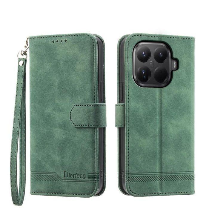 Funda para teléfono híbrida de piel sintética y TPU Dream Line de Dierfeng, For Xiaomi 17 Max 5G, For Xiaomi 17T Pro 5G, For Xiaomi 17T 5G, For Xiaomi 17 Pro Max, For Xiaomi 17 Pro, For Xiaomi 17, For Xiaomi Poco M7 4G 169mm, For Xiaomi Poco M7 4G 171m...