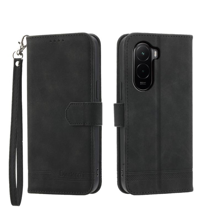 Funda para teléfono híbrida de piel sintética y TPU Dream Line de Dierfeng, For Xiaomi 17 Max 5G, For Xiaomi 17T Pro 5G, For Xiaomi 17T 5G, For Xiaomi 17 Pro Max, For Xiaomi 17 Pro, For Xiaomi 17, For Xiaomi Poco M7 4G 169mm, For Xiaomi Poco M7 4G 171m...