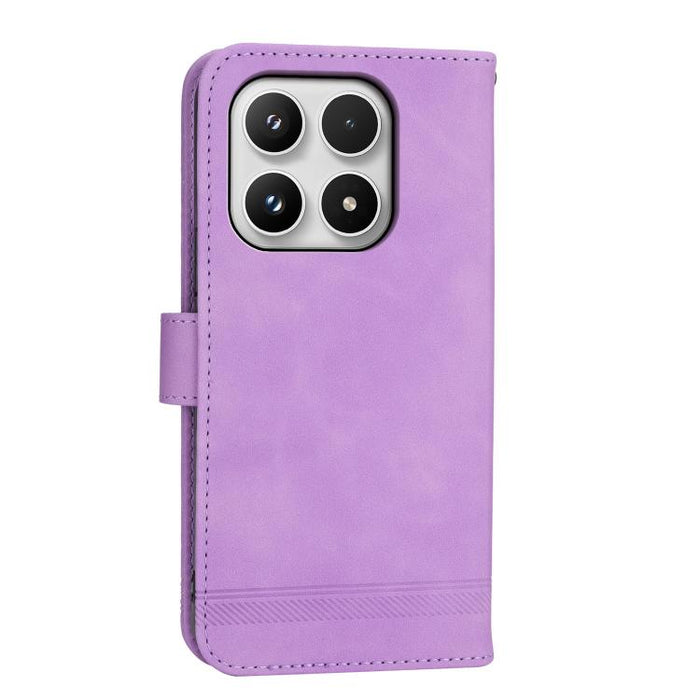 Funda para teléfono híbrida de piel sintética y TPU Dream Line de Dierfeng, For Xiaomi 17 Max 5G, For Xiaomi 17T Pro 5G, For Xiaomi 17T 5G, For Xiaomi 17 Pro Max, For Xiaomi 17 Pro, For Xiaomi 17, For Xiaomi Poco M7 4G 169mm, For Xiaomi Poco M7 4G 171m...