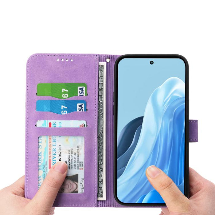 Funda para teléfono híbrida de piel sintética y TPU Dream Line de Dierfeng, For Xiaomi 17 Max 5G, For Xiaomi 17T Pro 5G, For Xiaomi 17T 5G, For Xiaomi 17 Pro Max, For Xiaomi 17 Pro, For Xiaomi 17, For Xiaomi Poco M7 4G 169mm, For Xiaomi Poco M7 4G 171m...