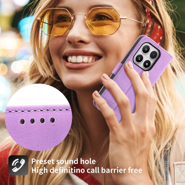 Funda para teléfono híbrida de piel sintética y TPU Dream Line de Dierfeng, For Xiaomi 17 Max 5G, For Xiaomi 17T Pro 5G, For Xiaomi 17T 5G, For Xiaomi 17 Pro Max, For Xiaomi 17 Pro, For Xiaomi 17, For Xiaomi Poco M7 4G 169mm, For Xiaomi Poco M7 4G 171m...