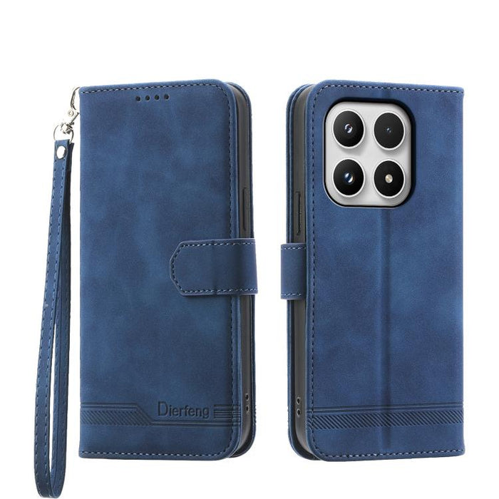 Funda para teléfono híbrida de piel sintética y TPU Dream Line de Dierfeng, For Xiaomi 17 Max 5G, For Xiaomi 17T Pro 5G, For Xiaomi 17T 5G, For Xiaomi 17 Pro Max, For Xiaomi 17 Pro, For Xiaomi 17, For Xiaomi Poco M7 4G 169mm, For Xiaomi Poco M7 4G 171m...