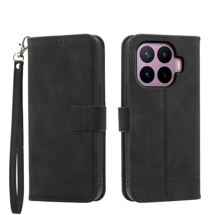 Funda para teléfono híbrida de piel sintética y TPU Dream Line de Dierfeng, For Xiaomi 17 Max 5G, For Xiaomi 17T Pro 5G, For Xiaomi 17T 5G, For Xiaomi 17 Pro Max, For Xiaomi 17 Pro, For Xiaomi 17, For Xiaomi Poco M7 4G 169mm, For Xiaomi Poco M7 4G 171m...