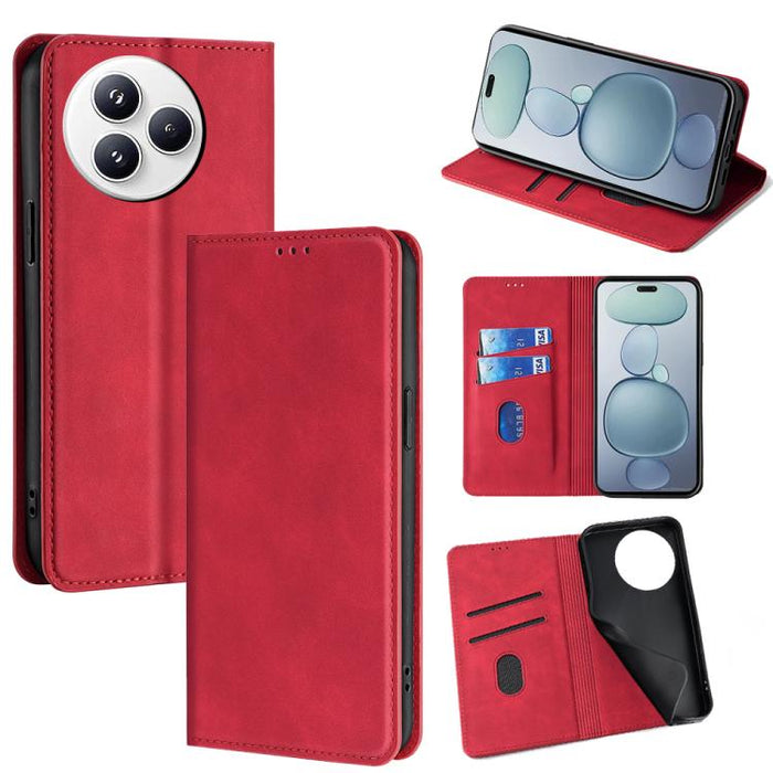 Funda de cuero magnética para teléfono con tacto de piel, For Xiaomi 17 Ultra, For Xiaomi Civi 5 Pro 5G, For Xiaomi 15 Ultra, For Xiaomi 14T Pro 5G, For Xiaomi 14T 5G