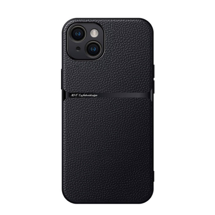Funda para teléfono de piel de lichi con cobertura total magnética y resistente a los golpes, For iPhone 17e / 16e, For iPhone 17 Pro Max, For iPhone 17 Pro, For iPhone 17, For iPhone Air, For iPhone 16 Pro Max, For iPhone 16 Pro, For iPhone 16 Plus   ...