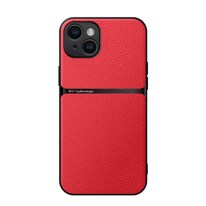 Funda para teléfono de piel de lichi con cobertura total magnética y resistente a los golpes, For iPhone 17e / 16e, For iPhone 17 Pro Max, For iPhone 17 Pro, For iPhone 17, For iPhone Air, For iPhone 16 Pro Max, For iPhone 16 Pro, For iPhone 16 Plus   ...