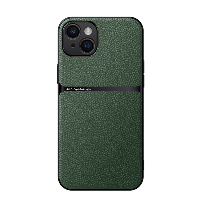 Funda para teléfono de piel de lichi con cobertura total magnética y resistente a los golpes, For iPhone 17e / 16e, For iPhone 17 Pro Max, For iPhone 17 Pro, For iPhone 17, For iPhone Air, For iPhone 16 Pro Max, For iPhone 16 Pro, For iPhone 16 Plus   ...
