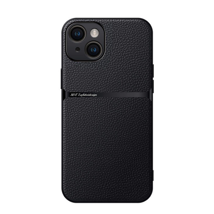 Funda para teléfono de piel de lichi con cobertura total magnética y resistente a los golpes, For iPhone 17e / 16e, For iPhone 17 Pro Max, For iPhone 17 Pro, For iPhone 17, For iPhone Air, For iPhone 16 Pro Max, For iPhone 16 Pro, For iPhone 16 Plus   ...