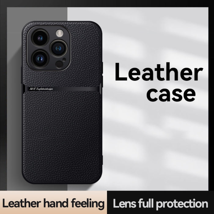 Funda para teléfono de piel de lichi con cobertura total magnética y resistente a los golpes, For iPhone 14 Pro Max, For iPhone 13 Pro Max, For iPhone 13 Pro, For iPhone 13, For iPhone 12, For iPhone 12 Pro Max, For iPhone 12 Pro, For iPhone 11 Pro Max...
