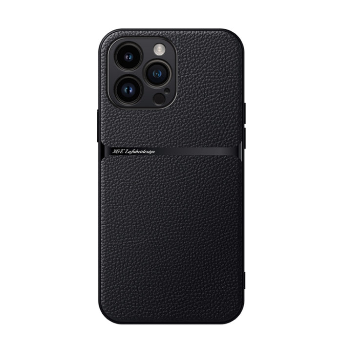 Funda para teléfono de piel de lichi con cobertura total magnética y resistente a los golpes, For iPhone 14 Pro Max, For iPhone 13 Pro Max, For iPhone 13 Pro, For iPhone 13, For iPhone 12, For iPhone 12 Pro Max, For iPhone 12 Pro, For iPhone 11 Pro Max...