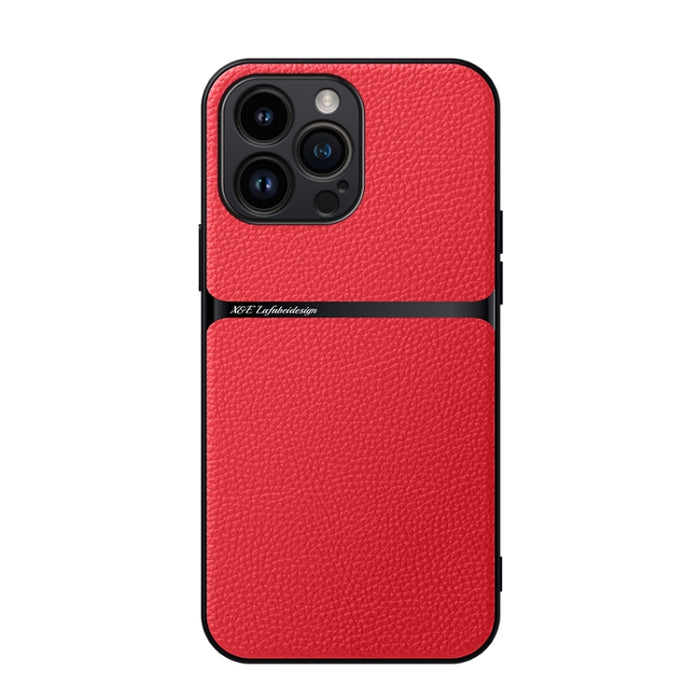 Funda para teléfono de piel de lichi con cobertura total magnética y resistente a los golpes, For iPhone 14 Pro Max, For iPhone 13 Pro Max, For iPhone 13 Pro, For iPhone 13, For iPhone 12, For iPhone 12 Pro Max, For iPhone 12 Pro, For iPhone 11 Pro Max...