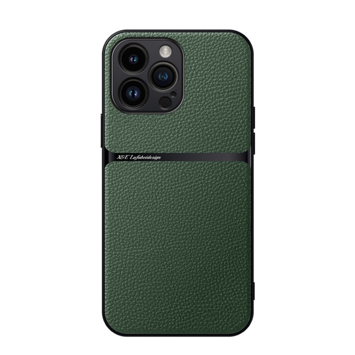 Funda para teléfono de piel de lichi con cobertura total magnética y resistente a los golpes, For iPhone 14 Pro Max, For iPhone 13 Pro Max, For iPhone 13 Pro, For iPhone 13, For iPhone 12, For iPhone 12 Pro Max, For iPhone 12 Pro, For iPhone 11 Pro Max...