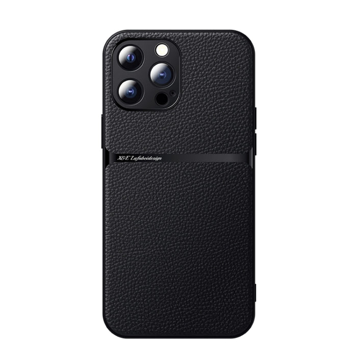 Funda para teléfono de piel de lichi con cobertura total magnética y resistente a los golpes, For iPhone 14 Pro Max, For iPhone 13 Pro Max, For iPhone 13 Pro, For iPhone 13, For iPhone 12, For iPhone 12 Pro Max, For iPhone 12 Pro, For iPhone 11 Pro Max...