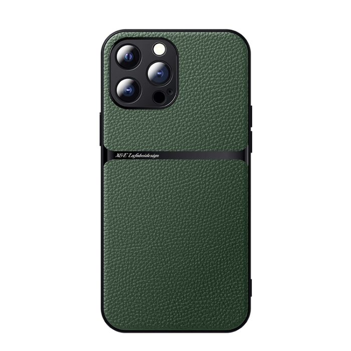 Funda para teléfono de piel de lichi con cobertura total magnética y resistente a los golpes, For iPhone 14 Pro Max, For iPhone 13 Pro Max, For iPhone 13 Pro, For iPhone 13, For iPhone 12, For iPhone 12 Pro Max, For iPhone 12 Pro, For iPhone 11 Pro Max...