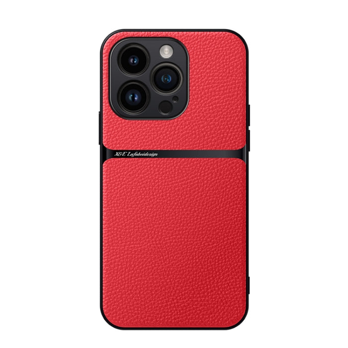 Funda para teléfono de piel de lichi con cobertura total magnética y resistente a los golpes, For iPhone 14 Pro Max, For iPhone 13 Pro Max, For iPhone 13 Pro, For iPhone 13, For iPhone 12, For iPhone 12 Pro Max, For iPhone 12 Pro, For iPhone 11 Pro Max...