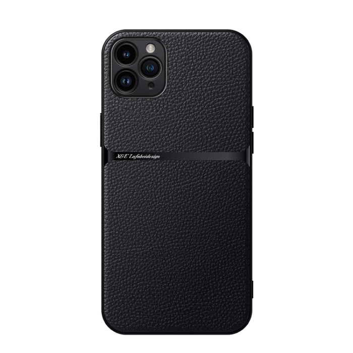 Funda para teléfono de piel de lichi con cobertura total magnética y resistente a los golpes, For iPhone 14 Pro Max, For iPhone 13 Pro Max, For iPhone 13 Pro, For iPhone 13, For iPhone 12, For iPhone 12 Pro Max, For iPhone 12 Pro, For iPhone 11 Pro Max...