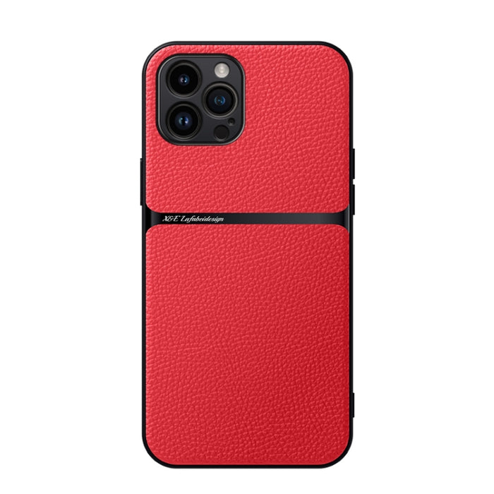 Funda para teléfono de piel de lichi con cobertura total magnética y resistente a los golpes, For iPhone 14 Pro Max, For iPhone 13 Pro Max, For iPhone 13 Pro, For iPhone 13, For iPhone 12, For iPhone 12 Pro Max, For iPhone 12 Pro, For iPhone 11 Pro Max...