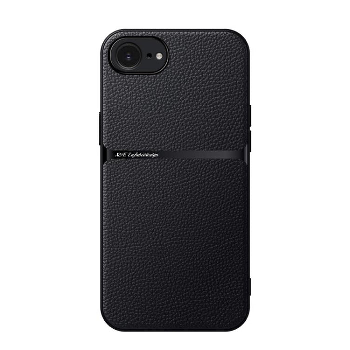 Funda para teléfono de piel de lichi con cobertura total magnética y resistente a los golpes, For iPhone 17e / 16e, For iPhone 17 Pro Max, For iPhone 17 Pro, For iPhone 17, For iPhone Air, For iPhone 16 Pro Max, For iPhone 16 Pro, For iPhone 16 Plus   ...