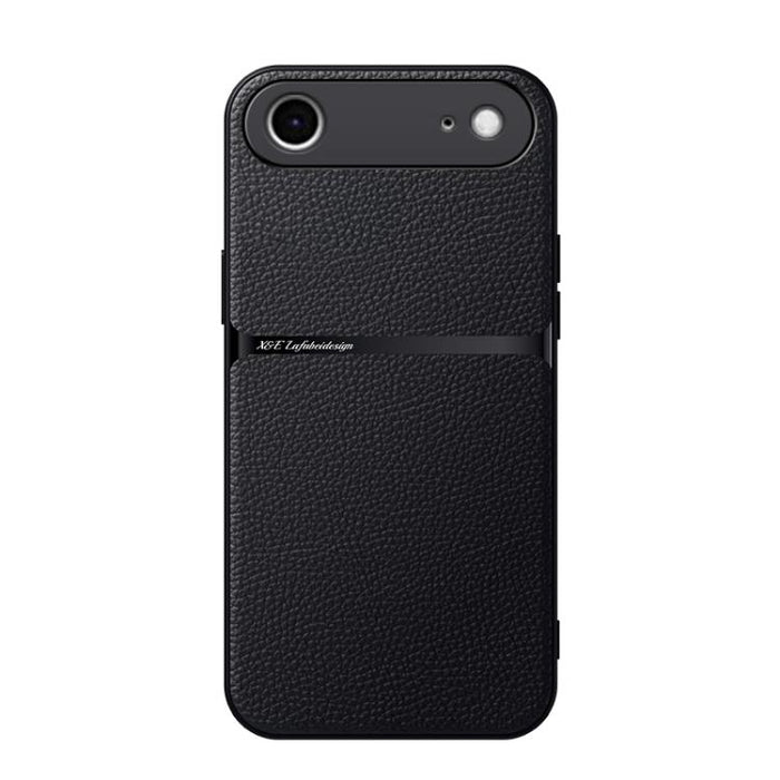 Funda para teléfono de piel de lichi con cobertura total magnética y resistente a los golpes, For iPhone 17e / 16e, For iPhone 17 Pro Max, For iPhone 17 Pro, For iPhone 17, For iPhone Air, For iPhone 16 Pro Max, For iPhone 16 Pro, For iPhone 16 Plus   ...