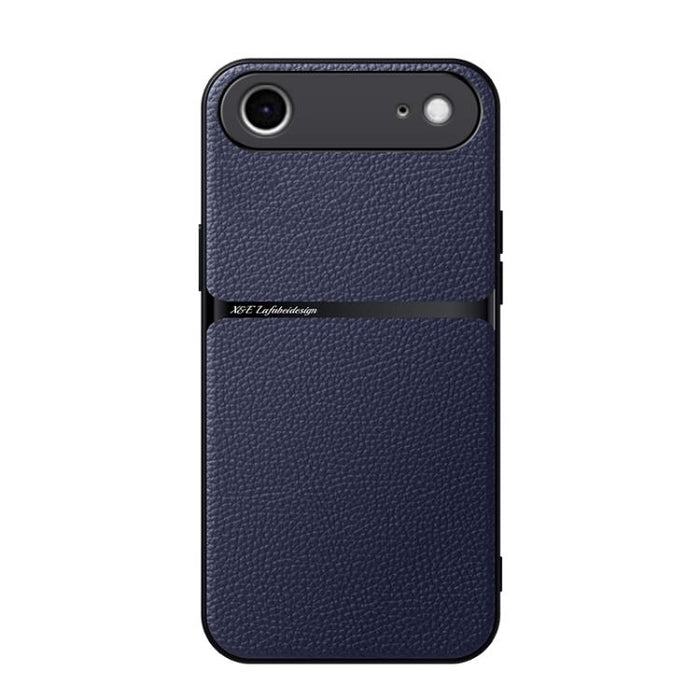 Funda para teléfono de piel de lichi con cobertura total magnética y resistente a los golpes, For iPhone 17e / 16e, For iPhone 17 Pro Max, For iPhone 17 Pro, For iPhone 17, For iPhone Air, For iPhone 16 Pro Max, For iPhone 16 Pro, For iPhone 16 Plus   ...