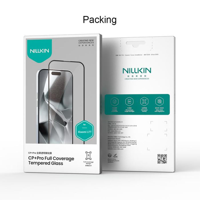Película de vidrio templado a prueba de explosiones NILLKIN CP+Pro 9H, For Xiaomi 17T 5G, For Xiaomi 15T / 15T Pro, For Xiaomi Poco X7 Pro, For Xiaomi 15