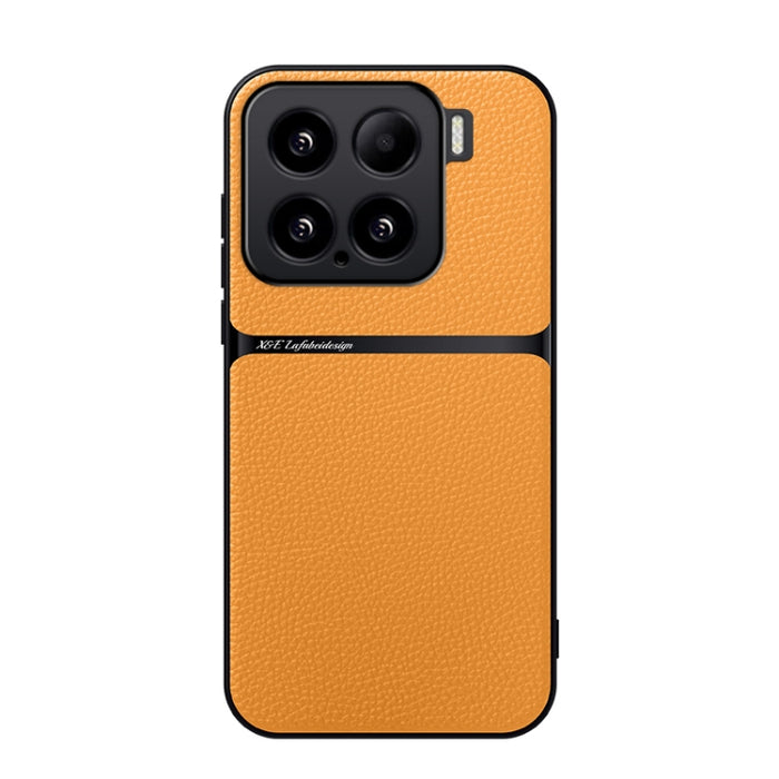 Funda para teléfono de piel de lichi con cobertura total magnética y resistente a los golpes, For Xiaomi 17 Pro Max, For Xiaomi 17 Pro, For Xiaomi 17, For Xiaomi 15T Pro 5G, For Xiaomi 15T 5G, For Xiaomi 15 Ultra, For Xiaomi Poco M7 Pro 5G             ...