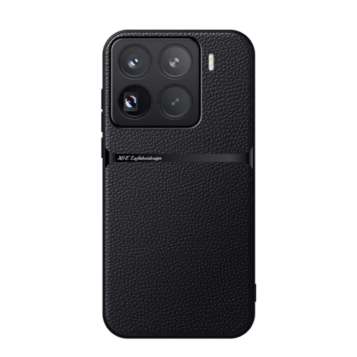 Funda para teléfono de piel de lichi con cobertura total magnética y resistente a los golpes, For Xiaomi 17 Pro Max, For Xiaomi 17 Pro, For Xiaomi 17, For Xiaomi 15T Pro 5G, For Xiaomi 15T 5G, For Xiaomi 15 Ultra, For Xiaomi Poco M7 Pro 5G             ...