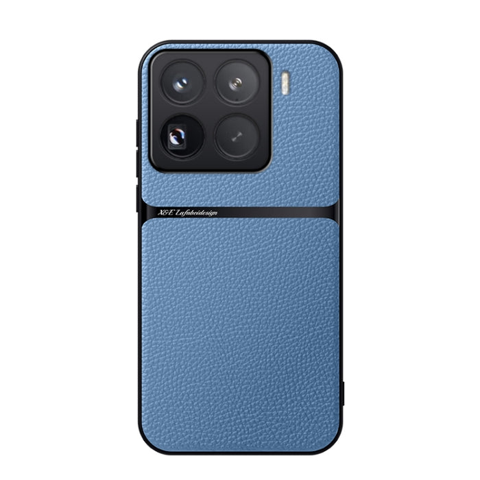Funda para teléfono de piel de lichi con cobertura total magnética y resistente a los golpes, For Xiaomi 17 Pro Max, For Xiaomi 17 Pro, For Xiaomi 17, For Xiaomi 15T Pro 5G, For Xiaomi 15T 5G, For Xiaomi 15 Ultra, For Xiaomi Poco M7 Pro 5G             ...