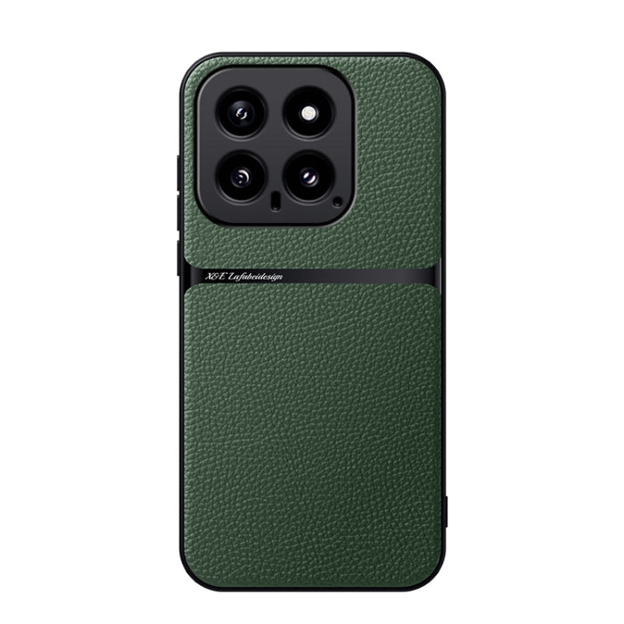 Funda para teléfono de piel de lichi con cobertura total magnética y resistente a los golpes, For Xiaomi 17 Pro Max, For Xiaomi 17 Pro, For Xiaomi 17, For Xiaomi 15T Pro 5G, For Xiaomi 15T 5G, For Xiaomi 15 Ultra, For Xiaomi Poco M7 Pro 5G             ...