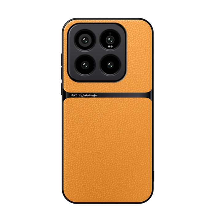 Funda para teléfono de piel de lichi con cobertura total magnética y resistente a los golpes, For Xiaomi 17 Pro Max, For Xiaomi 17 Pro, For Xiaomi 17, For Xiaomi 15T Pro 5G, For Xiaomi 15T 5G, For Xiaomi 15 Ultra, For Xiaomi Poco M7 Pro 5G             ...