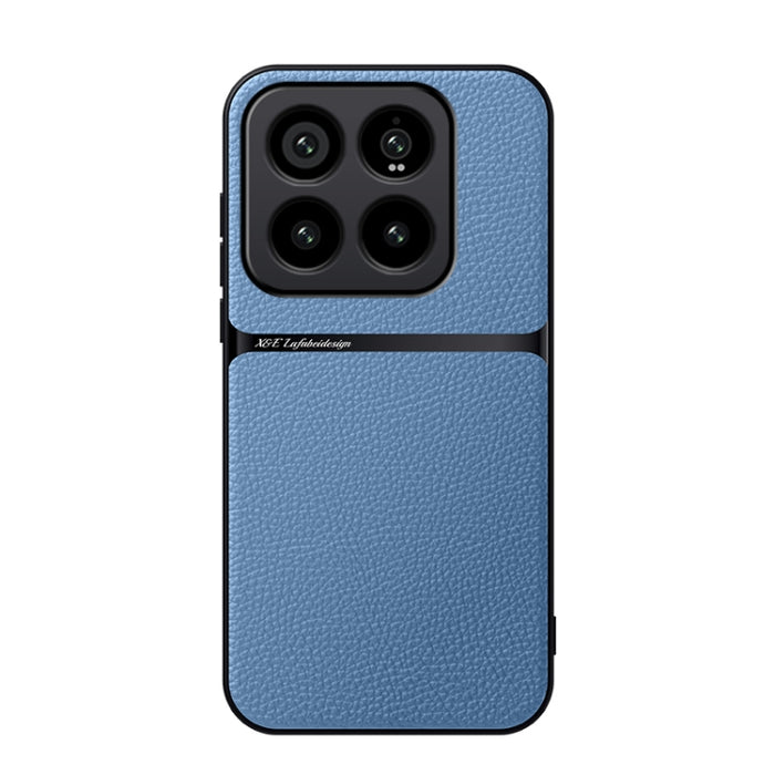 Funda para teléfono de piel de lichi con cobertura total magnética y resistente a los golpes, For Xiaomi 17 Pro Max, For Xiaomi 17 Pro, For Xiaomi 17, For Xiaomi 15T Pro 5G, For Xiaomi 15T 5G, For Xiaomi 15 Ultra, For Xiaomi Poco M7 Pro 5G             ...