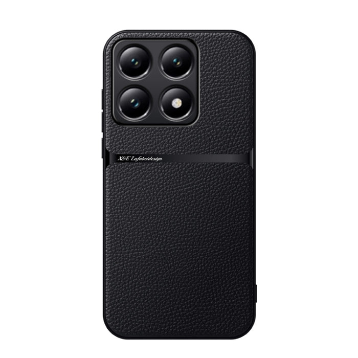 Funda para teléfono de piel de lichi con cobertura total magnética y resistente a los golpes, For Xiaomi 17 Pro Max, For Xiaomi 17 Pro, For Xiaomi 17, For Xiaomi 15T Pro 5G, For Xiaomi 15T 5G, For Xiaomi 15 Ultra, For Xiaomi Poco M7 Pro 5G             ...