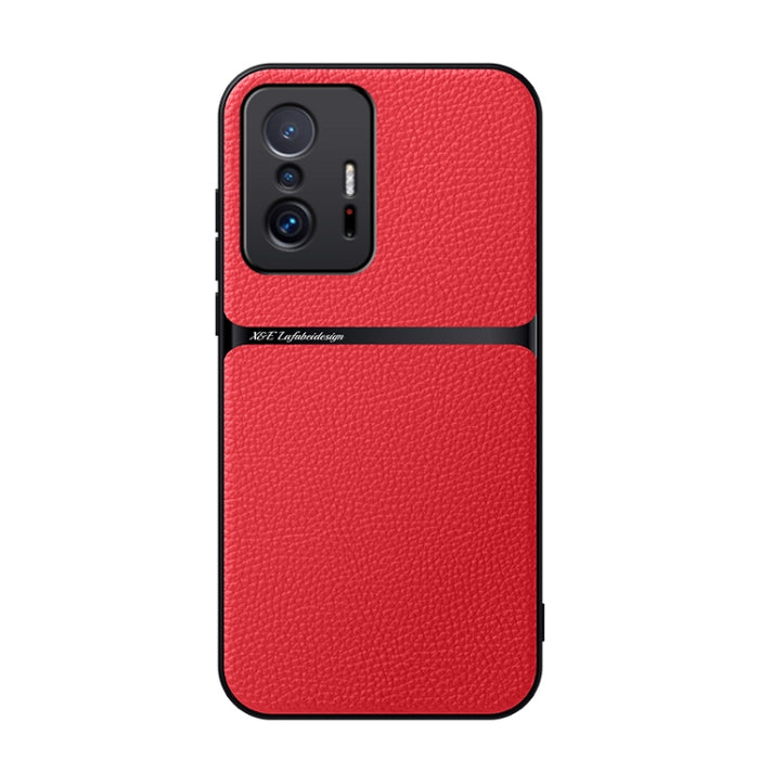 Funda para teléfono de piel de lichi con cobertura total magnética y resistente a los golpes, For Xiaomi 12 Pro / 12S Pro, For Xiaomi 12 / 12S / 12X, For Xiaomi 11T / 11T Pro, For Xiaomi Mi 11 Lite 4G / 5G, For Xiaomi Mi 11 Pro, For Xiaomi Mi 11